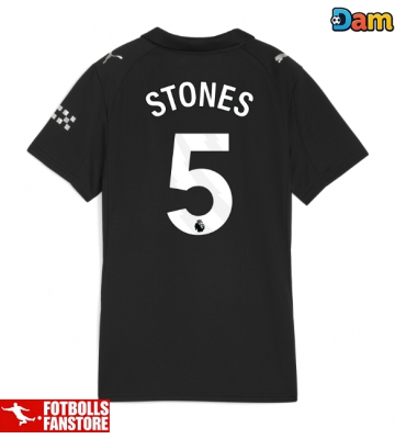 Manchester City John Stones #5 Bortatröja Dam 2025-26 Kortärmad